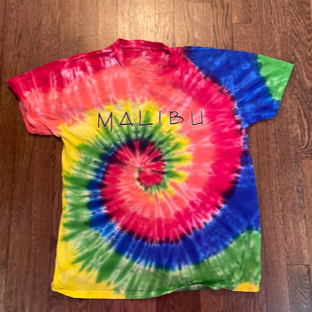 Extra large tie-dye shirt